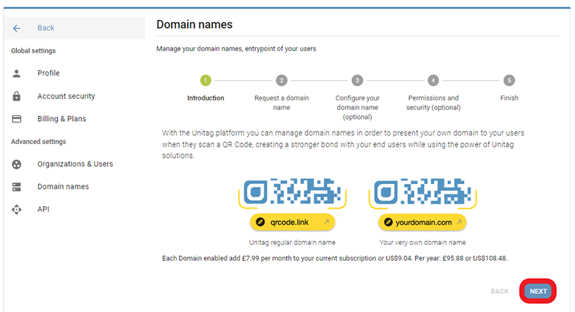 Unitag Docs Screenshot