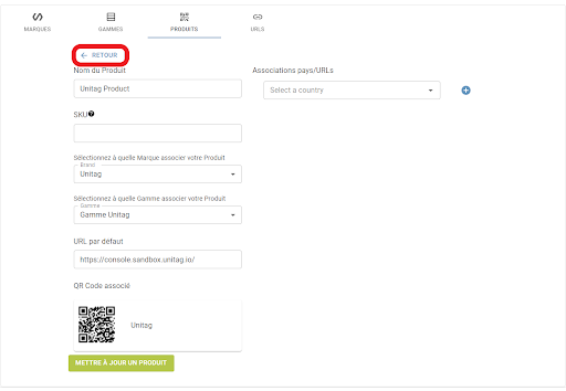 Unitag Docs Screenshot