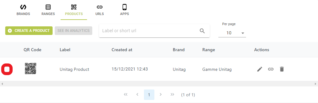 Unitag Docs Screenshot