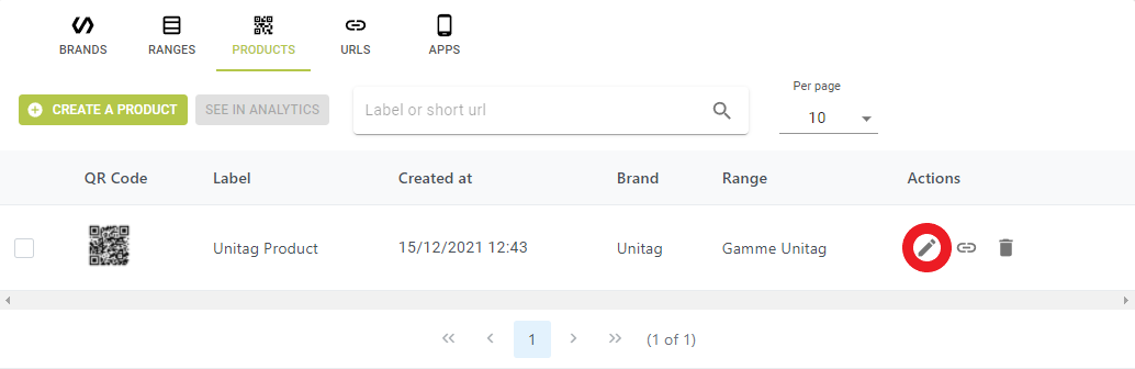 Unitag Docs Screenshot